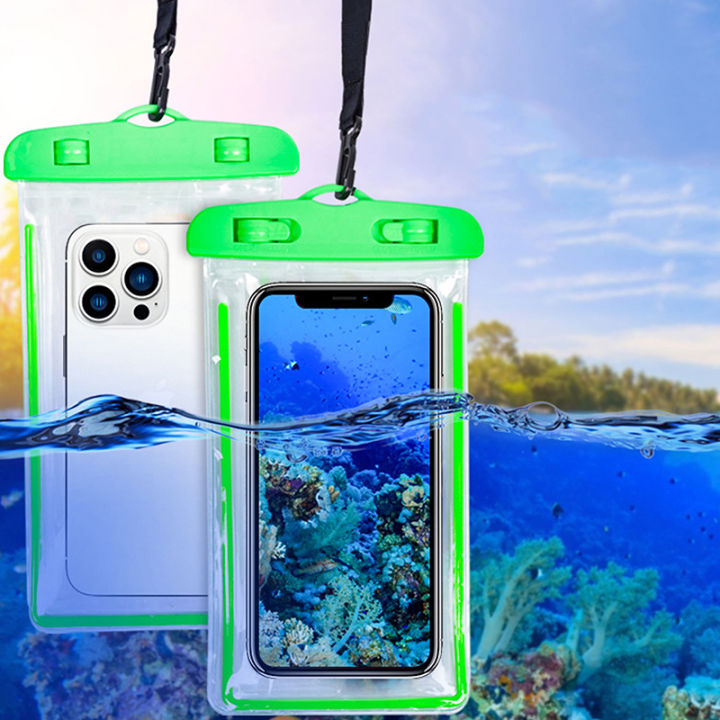 shelleys-ถุงกันน้ำสำหรับตกปลาใต้น้ำ30เมตร-ถุงกันน้ำสำหรับใส่โทรศัพท์มือถือกันน้ำกระเป๋ากันน้ำใสอเนกประสงค์