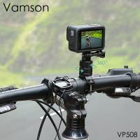 for GoPro 10 9 8 Motorcycle Accessories 360 Degree Swivel Holder for DJI Insta360 Bicycle Handlebar Adapter for iphone 13