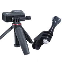 MNLXM กล้องสำหรับกีฬา กล้องแอคชั่นแคม อะแดปเตอร์สำหรับ GoPro HERO อะแดปเตอร์ขาตั้งกล้อง อะแดปเตอร์ยึด อุปกรณ์ขาตั้งกล้อง ทิศทาง90องศา อะแดปเตอร์ขาตั้งกล้องข้อศอก ที่ยึดแขนเดือย ขั้วต่อกล้องกีฬา