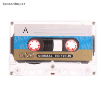 taoranbupxz 1pcs มาตรฐาน CASSETTE BLANK TAPE Player ว่างเปล่า60นาทีเทปเสียงแม่เหล็ก