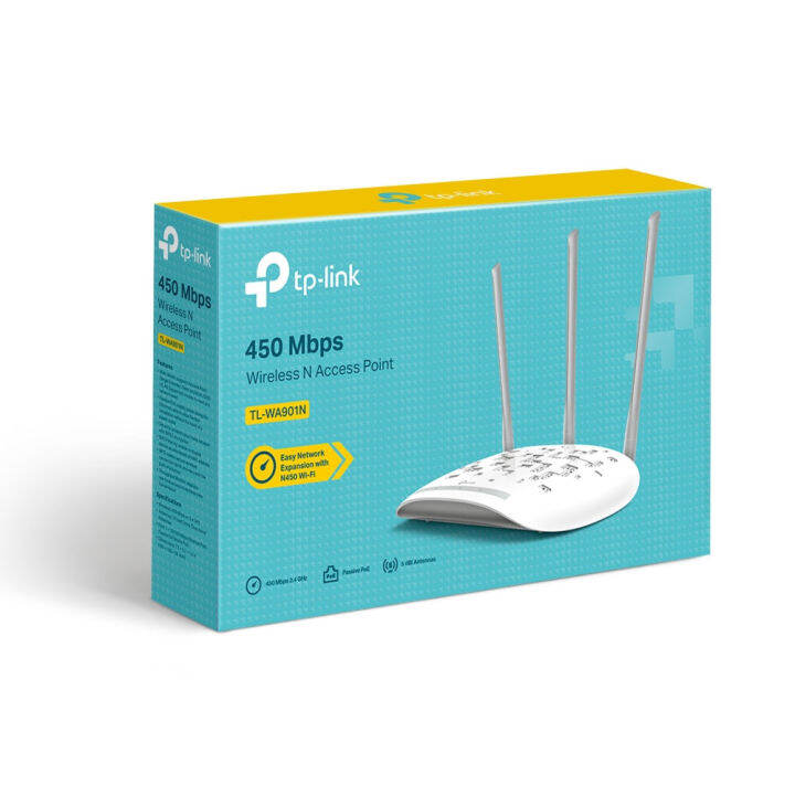 tplink TLWA901N 450Mbps Wireless N Access Point TPLink By EJD