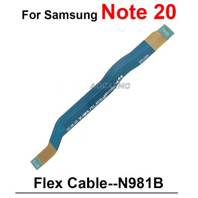 สำหรับ Samsung Galaxy Note 10ไลท์20อัลตร้า Note10 + พลัสเมนบอร์ด Wi-Fi การเชื่อมต่อเสาอากาศรับสัญญาณอะไหล่ทดแทนสายเคเบิลงอได้แอลซีดี