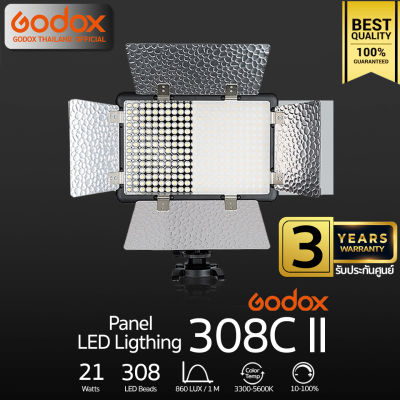 Godox LED 308C II 21W 3300K-5600K - รับประกันศูนย์ Godox Thailand 3ปี ( 308 II )