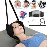 Head Decompression Hammock Neck Shoulder Support For Text Cervical Back Pain Relief Neck Stretch