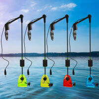 Fishing Rod cket Alarm Swinger สแตนเลส Tensioner Bite Alarm Hanger Swinger น้ำหนักเบาเครื่องมือปลาคาร์พอุปกรณ์ตกปลา