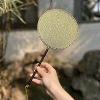 【YF】 Compound antique gold Kesi group fan Ancient style Chinese hand-decorated craft