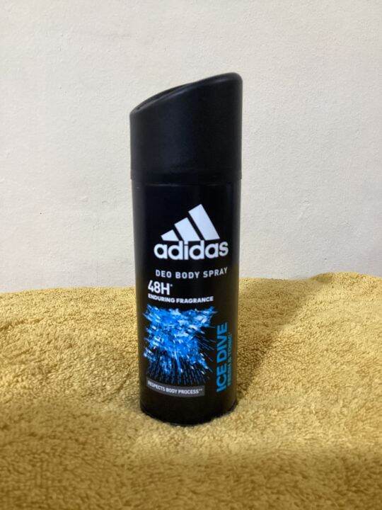 ADIDAS ICE DIVE Deo Body Spray 150ml Lazada PH