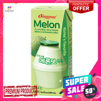 บิงเกร เมล่อน มิลค์ 200 มล.BINGGRAE MELON FLAVOUR 200 ML.