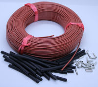 12K Warm Floor Carbon Fiber Heating Wire Electric Hotline infrared Heating Cable 220v