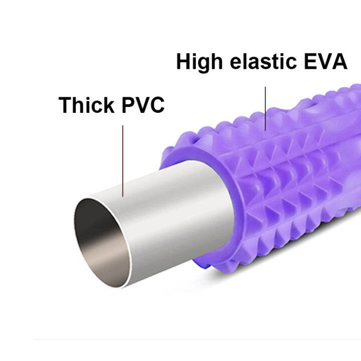 eva-โยคะคอลัมน์อุปกรณ์ออกกำลังกายพิลาทิสโฟมลูกกลิ้งบล็อกยิมนวดเสี้ยวกลวงไกจุดบำบัดการออกกำลังกาย