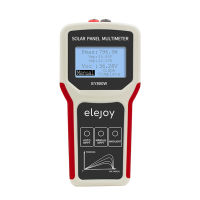 EY800W/EL400B Upgrades Handheld Portable Photovoltaic Panel Power Supplys Multimeter Auto Manual MPPT Detection with LCD Display Screen with Backlight Open Circuit Voltage Troubleshooting Utility Tool