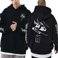 Anime Chainsaw Man Hayakawa Aki Fox Devil Kon Double Sided Print Hoodie Men Loose Sweatshirt Men Women Manga Oversized Hoodies Size Xxs-4Xl