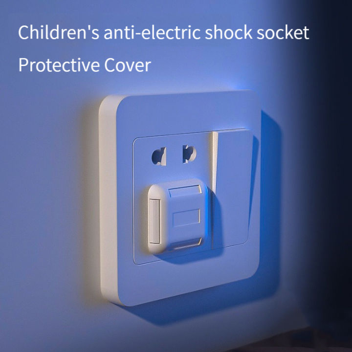 hamshmoc-ที่ครอบเต้ารับสำหรับเด็ก12ชิ้น-ที่ครอบปลั๊กวัสดุหน่วงเหนี่ยวเด็กป้องกันไฟฟ้าป้องกันปลอกป้องกันยามของใช้ในบ้าน