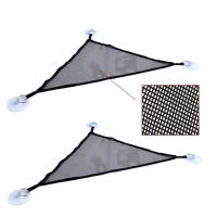 Reptile Hammock Ladder Accessories Set For Small Bearded Anole Geckos Lizards Or Snakes (Triangle, 19×13×13 Inch, 2 Pack)