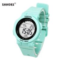 SHHORS 0314 Fashion Casual Sports นาฬิกาข้อมือแฟชั่นผู้หญิง-ผู้ชาย นาฬิกาข้อมือ ดิจิตอล สายยาง เท่ๆ ราคาถูก รุ่น SKMEI