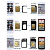 2PCS Micro Nano SIM Card Adapter Connector Kit For iPhone 6 7 plus14 Pro Max Huawei P8 lite P9 Xiaomi Note 4 Pro Mi5 sims holder