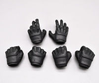 6ชิ้นเซ็ต16 Scale HT Black Fisting Hand Types Hand s Models For 12Figures Bodies Accessories DIY