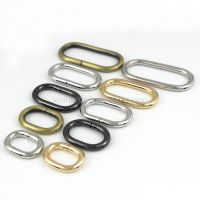 【YF】 1pcs Metal Oval ring Buckle Loops for Webbing Leather Craft Bag Strap Belt Garment Accessory 20/25/31/38/50mm