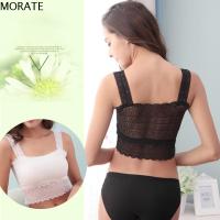 MORATE แฟชั่น Boob Tube บัสเทียร์ ผู้หญิง สายยางยืด ลูกไม้ Bandeau Bra Crop เสื้อกล้าม