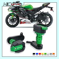 สำหรับรถจักรยานยนต์คาวาซากินินจา ZX-6R ZX6R ZX 6R 2009-2013 2012ตัวเลื่อนกรอบป้องกันล้มการ์ดแฟริ่งตัวป้องกันแผ่นกันกระแทก