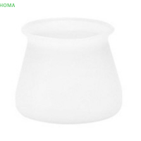 ?【Lowest price】HOMA แผ่นรองขาโต๊ะยางซิลิโคนทรงกลมหมวกเก้าอี้ป้องกันพื้น