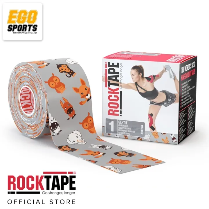 SALE ! RockTape Standard RX (Gentle) KT Kinesiology Tape Lazada