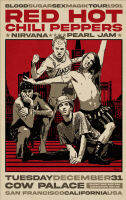 โปสเตอร์ Red Hot Chili Peppers Kiedis Flea เรดฮอตชิลีเพปเปอส์ รูปภาพขนาดใหญ่ ของขวัญ Poster ของแต่งบ้าน ของแต่งห้อง โปสเตอร์ติดผนัง โปสเตอร์ติดห้อง 77poster