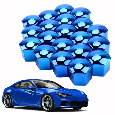 【CW】 Anti-Rust Hub Screw Cover Car Tyre Protection Covers Caps 20 Pieces 19mm
