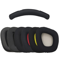 เปลี่ยนแผ่นรองหูฟังเมมโมรี่โฟมครอบหูสำหรับ Corsair Void PRO ELITE RGB Wireless Gaming Headset Earmuffs Ear Pads-mqte1745