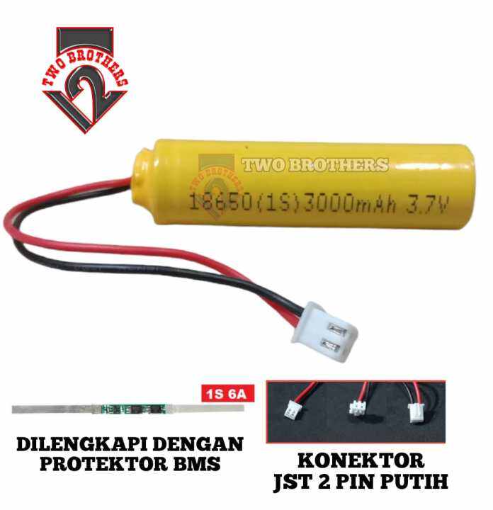 Baterai Speaker Bluetooth Baterai Rc Elektronik Lainnya X S Mah V Protektor