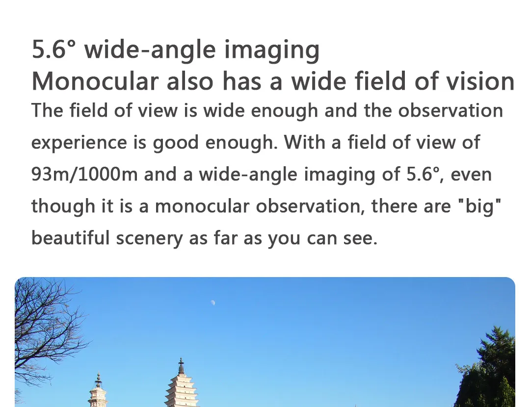 Xiaomi CELESTRON 10X HD Geometric Monocular Telescope Large Wide Angle Monocular