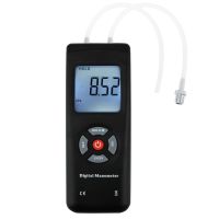 Portable Handheld Air Vacuum/Gas Pressure Gauge Meter Professional Digital Manometer 11 Units with Backlight +/-13.78kPa +/-2PSI