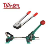 ?เครื่องแพ็คกล่อง เครื่องรัดกล่อง  มือโยก WINTON SB 12m/m - 16m/m  มีตัวเลือกให้จับคู่แบบไหนก็คุ้ม