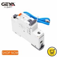 GEYA GYR10N 1P+N RCBO Electronic AC Type 6KA Residual Current Circuit Breaker with Over Current Potection 30mA RCBO Electrical Circuitry Parts