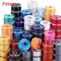 FLRHSJX 5/30pcs Multicolor Sewing Thread Bobbins Sewing Machine Spools Plastic Bobbins with Thread for Sewing Machines Supplies