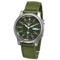 Seiko ไซโก้ 5 SPORTS khaki green SNK805K2 watch w043