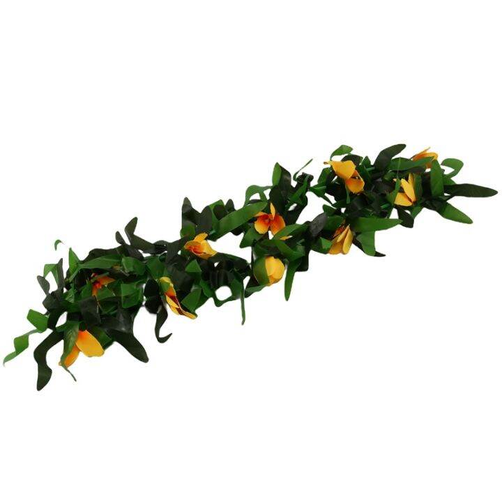 luau-leis-3-pcs-artificial-flowers-tropical-hawaiian-lei-leaf-necklaces-for-hula-costume-and-beach-party