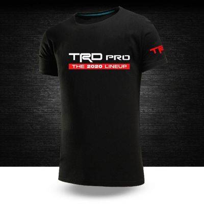 2022 Toyota Trd Pro Male Short Sleeves Solid Color Cotton Hop T Shirts