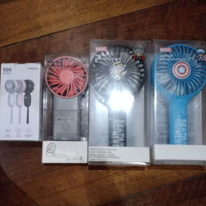Miniso mini fan/ 1 pc Lazada PH