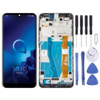 【Ready to ship】About LCD Screen and Digitizer Full Assembly with Frame for Alcatel 3 / 3L 2019 OT-5053 5053K(Black)