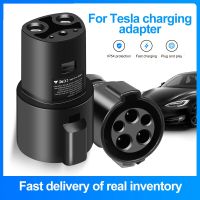 อะแดปเตอร์ EVSE สําหรับ Type 1 เป็น TESLA Convertor J1772 เป็น Tesla EV Charger Connector สําหรับอุปกรณ์เสริมรถยนต์ไฟฟ้า