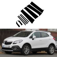 6Pcs Car Pillar Posts Door Window Trim Cover Stickers Decal For Opel Mokka J13 2013 2014 2015 2016 2017 2018 2019