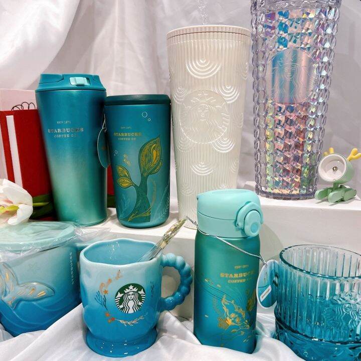 Starbucks Anniversary Ocean Series Retro Bright Streamer Fish Scale