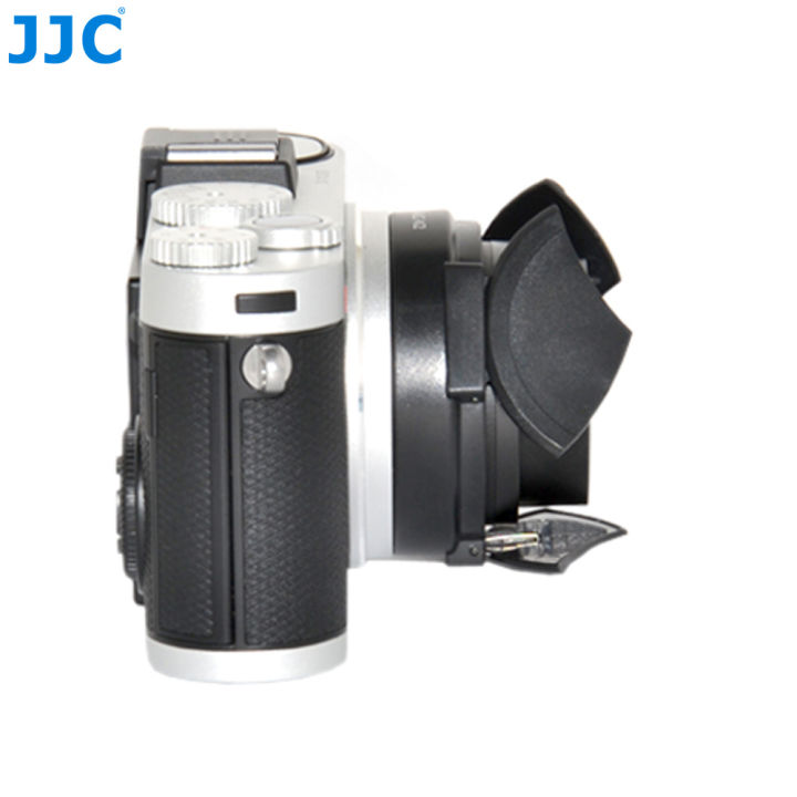 jjc-ฝาปิดเลนส์อัตโนมัติสำหรับ-leica-x1x2สีดำสีเงินรักษาตัวเองอัตโนมัติเปิดปิดป้องกัน