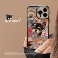 Bago Doggie 13Promax Apple เคสโทรศัพท์12ทำงานร่วมกับการ์ตูนสุดเจ๋ง Iphone14 11 Tide XR ชุบ13 Apple 14บวก14pro 14Promax 13 Pro/ 12เคสโทรศัพท์ Promax สำหรับ11 11 Pro 11 Pro Xs Xr เคสนิ่ม Xs Max 7 8 Plus