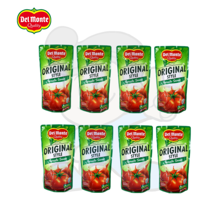 Del Monte Tomato Sauce Original (8 x 250g) Lazada PH