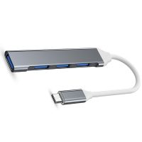 4Port USB 3.0 Hub USB Hub High Speed Type C Splitter for PC Computer Accessories Multiport HUB 4 USB 3.0 2.0 Port