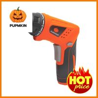 สว่านไขควงไร้สาย PUMPKIN J-4D1501S15 6.35 มม. 4 โวลต์SMART CORDLESS SCREWDRIVER PUMPKIN J-4D1501S15 6.35MM 4V **หมดแล้วหมดเลย**