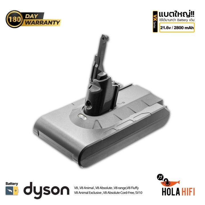 battery-dyson-v8-v10-cameron-sino-cs-dyc810vx-21-6v-2800mah-แบตเตอรี่คุณภาพสูง-พร้อมการรับประกัน-180-วัน