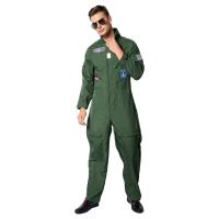 【cw】2022 New Halloween Top Pilot Uniform Bar Party Sports Meeting Group Performance Stage Costume 【hot】